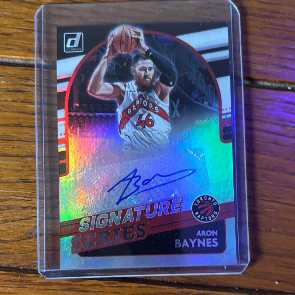 NBA Aron Baynes Signature Series Card autograph!!